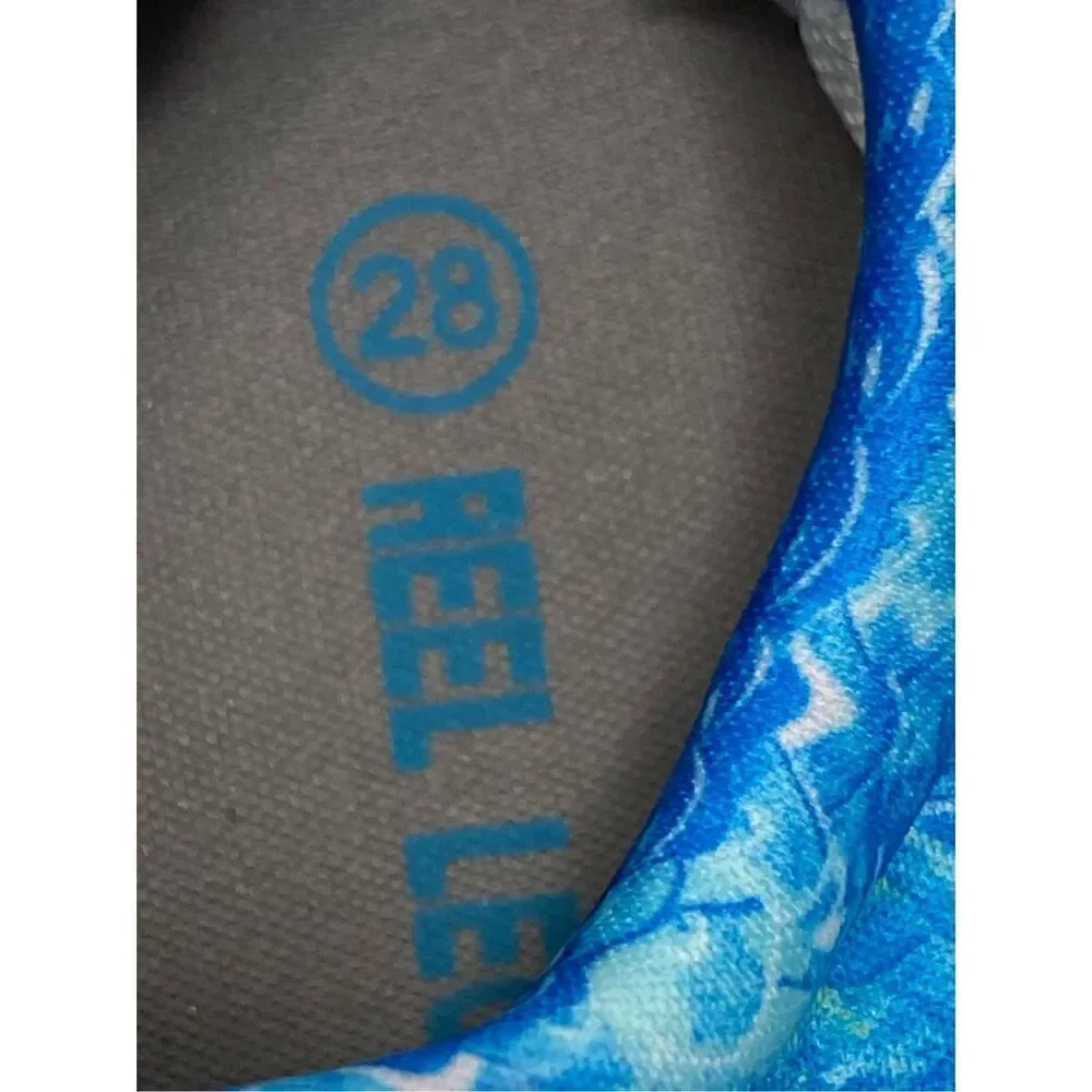 Reel Legends Girl’s Size 10 Blue Oceania K Water Shoes Aqua